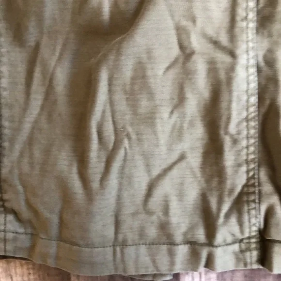 Free People In Our Nature Military Green Wrap Cargo Jacket M - Picture 11 of 14